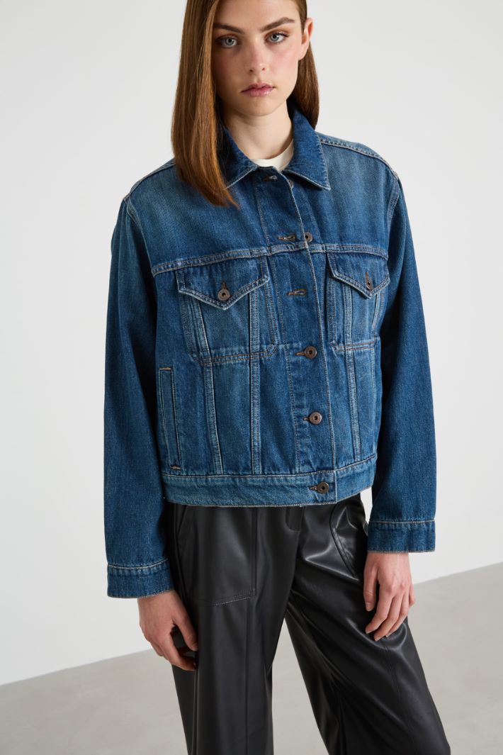 Cotton denim jacket Intrend