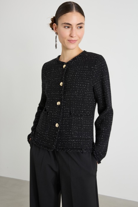 Giacca corta in tweed Intrend