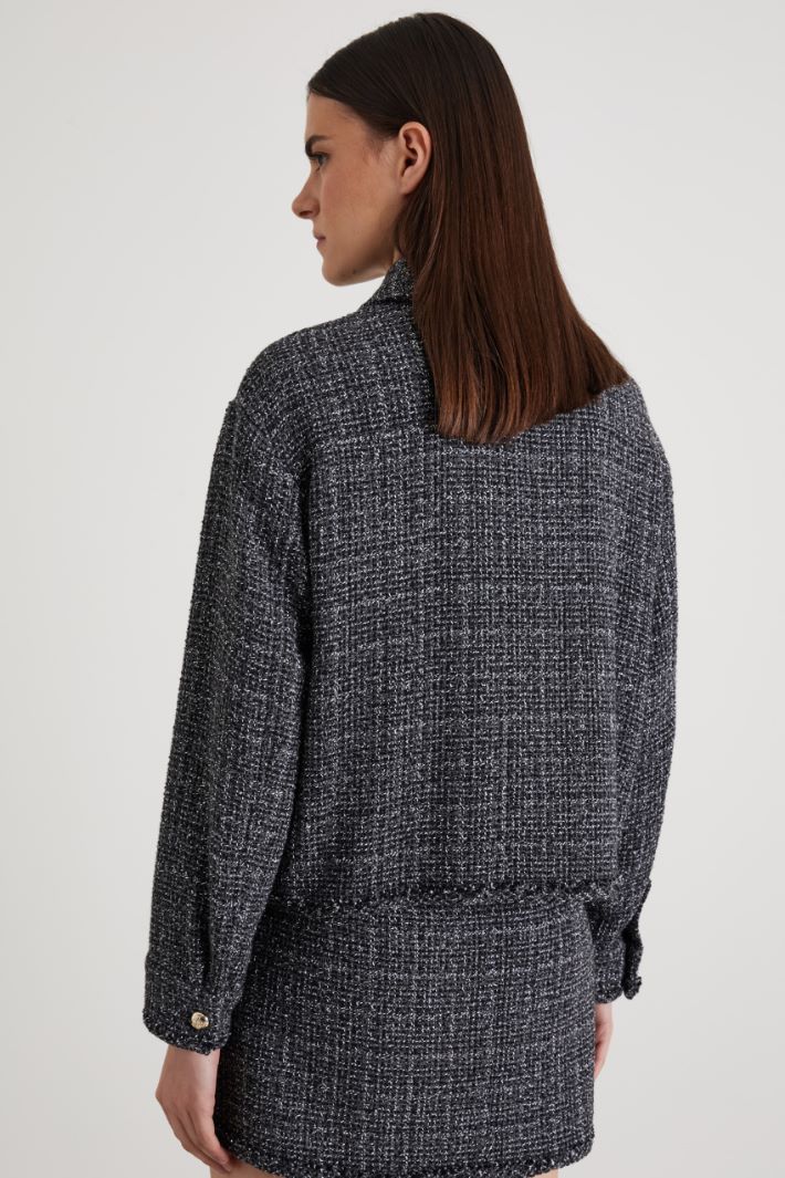 Giacca in tweed
