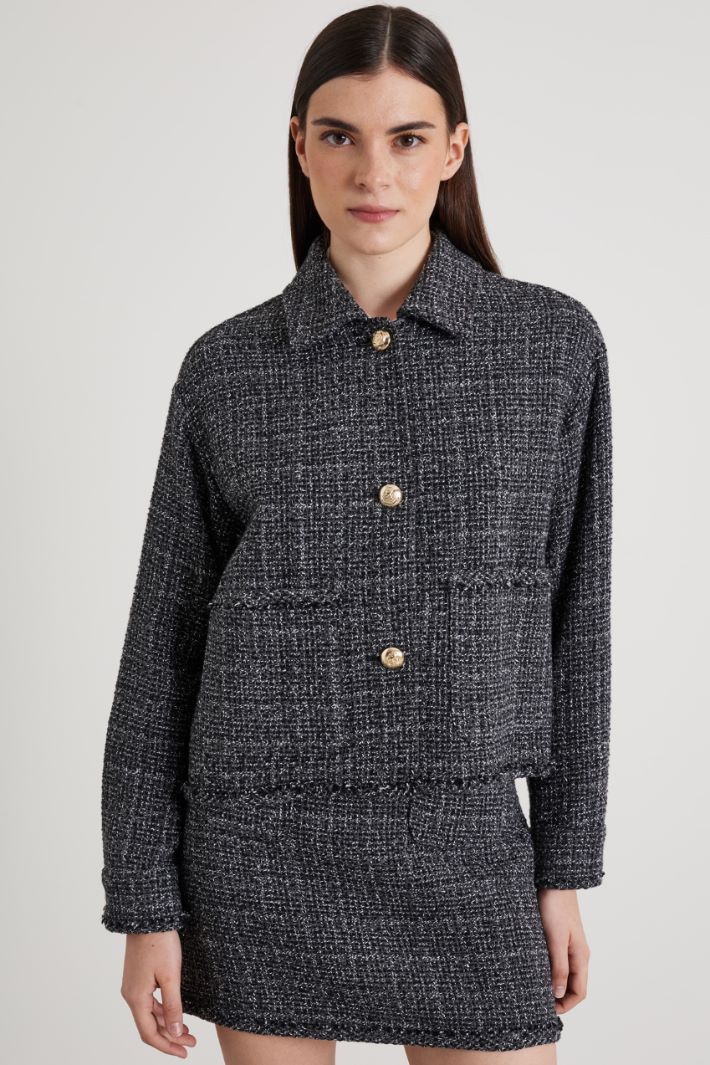 Giacca in tweed