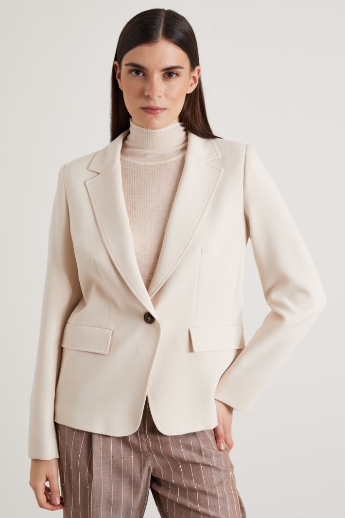 Blazer in cady fluido