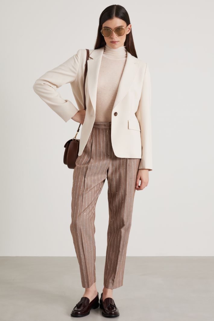 Blazer in cady fluido