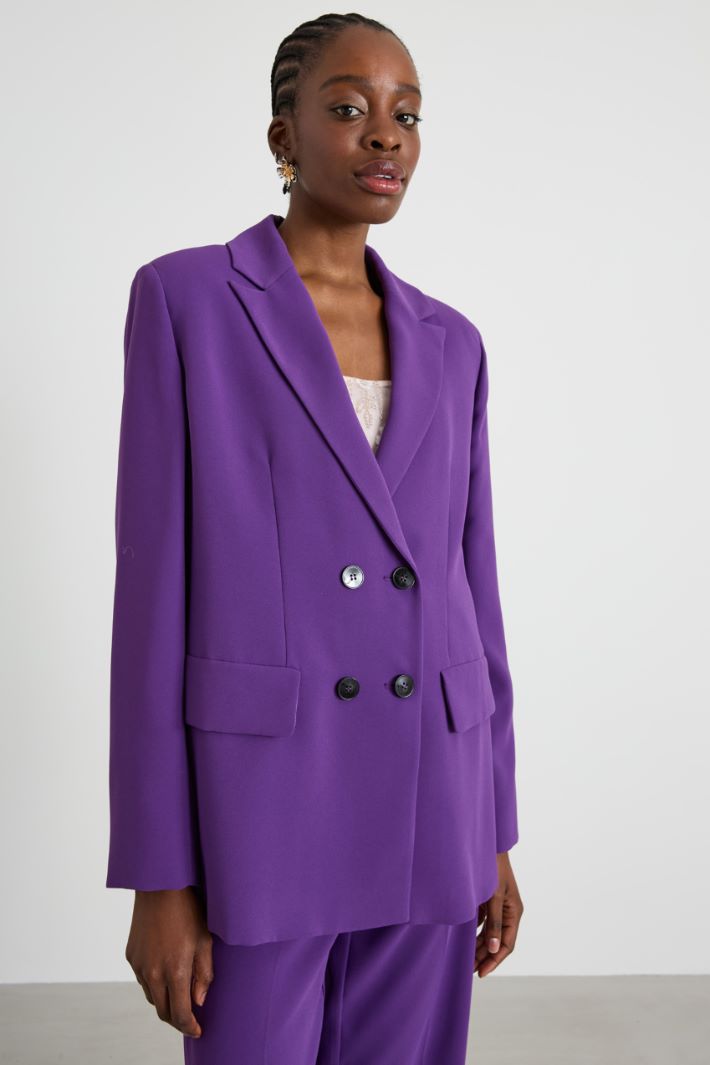 Crepe blazer Intrend