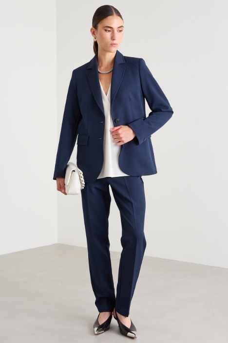 Semi-fitted blazer Intrend