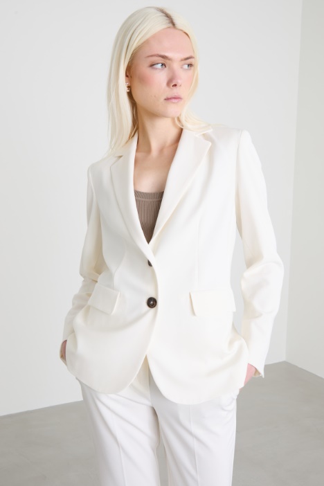 Stretch twill blazer Intrend
