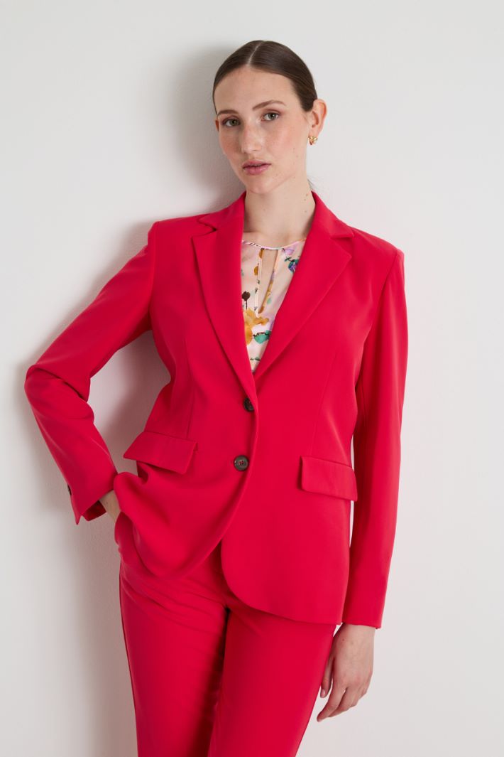 Stretch twill blazer Intrend