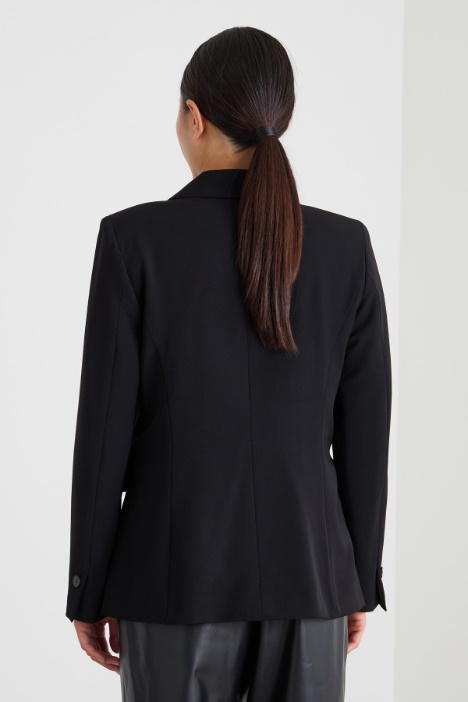 Blazer in twill stretch