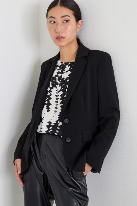 Blazer in twill stretch Intrend