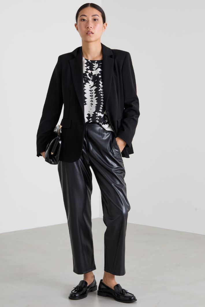 Stretch twill blazer Intrend - 3
