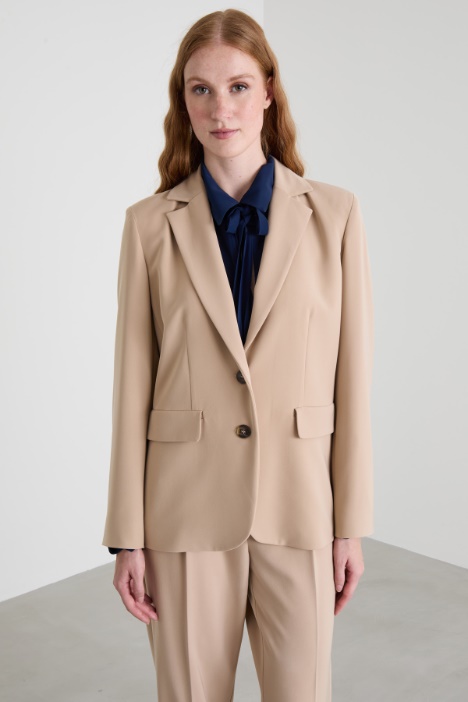 Stretch twill blazer Intrend