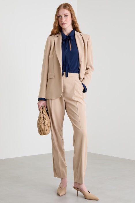 Blazer in twill stretch Intrend
