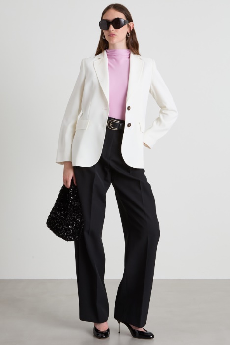 Envers satin blazer Intrend