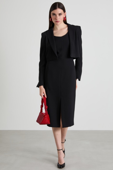 Crepe Spencer jacket and dress Intrend