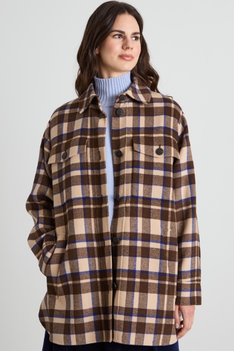 Giacca a due pezzi in lana