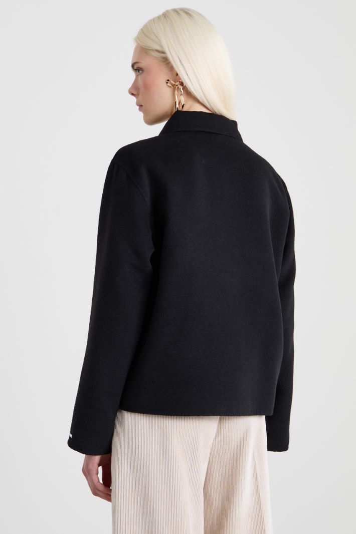 Giacca in doppio tessuto con zip Intrend - 3
