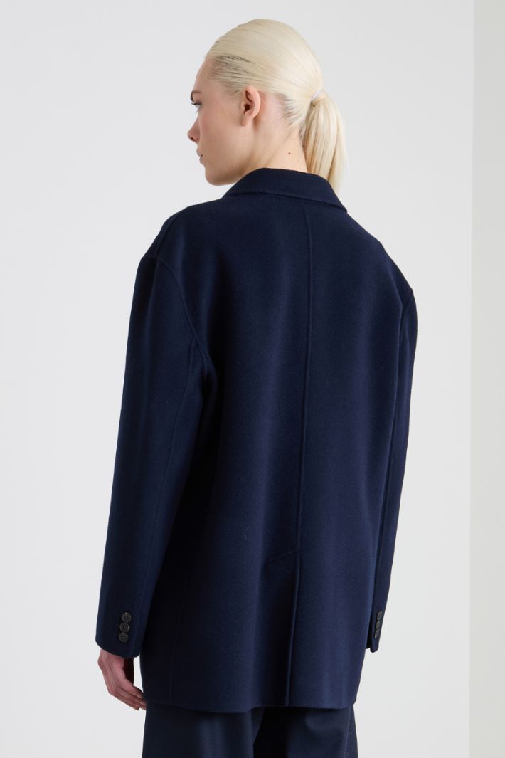 Chaqueta de botonadura simple de lana Intrend - 3