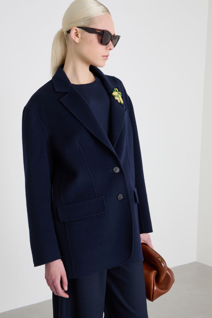 Chaqueta de botonadura simple de lana Intrend - 2