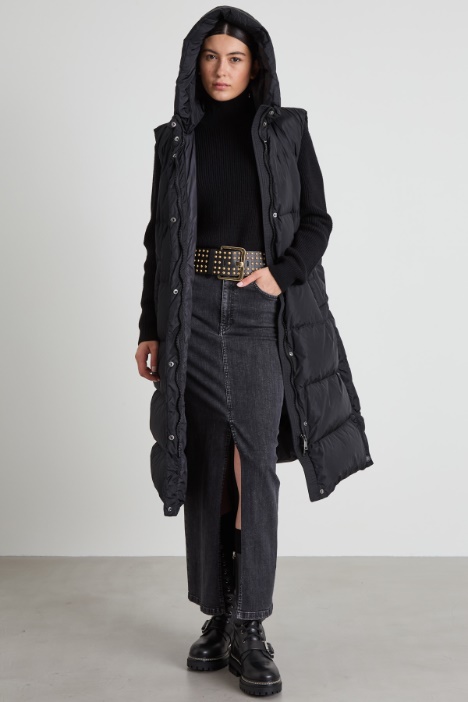 Long denim skirt Intrend