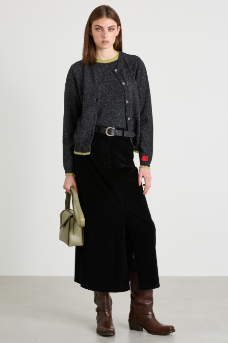 Velvet 5-pocket skirt Intrend
