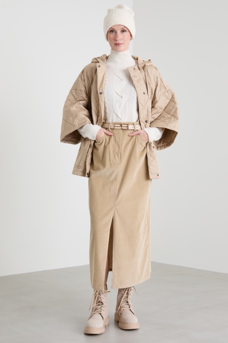 Velvet 5-pocket skirt Intrend