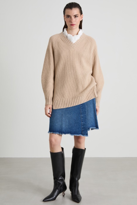 Wrap denim skirt Intrend