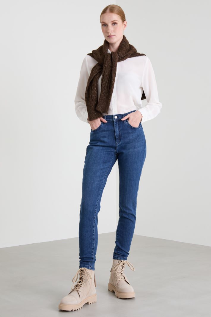 Flowing crepe shirt Intrend - 3