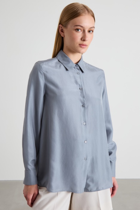 Washed silk shirt Intrend