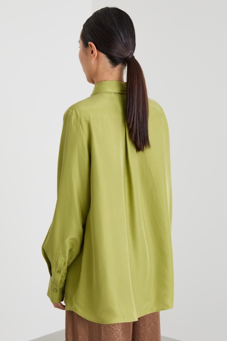 Washed silk shirt Intrend - 3