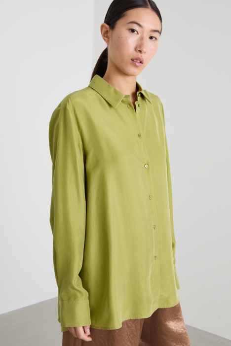 Washed silk shirt Intrend - 2