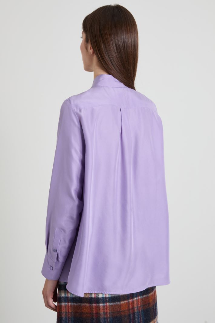 Camicia in seta lavata Intrend - 2
