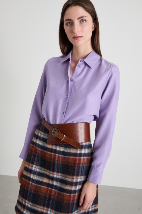 Washed silk shirt Intrend