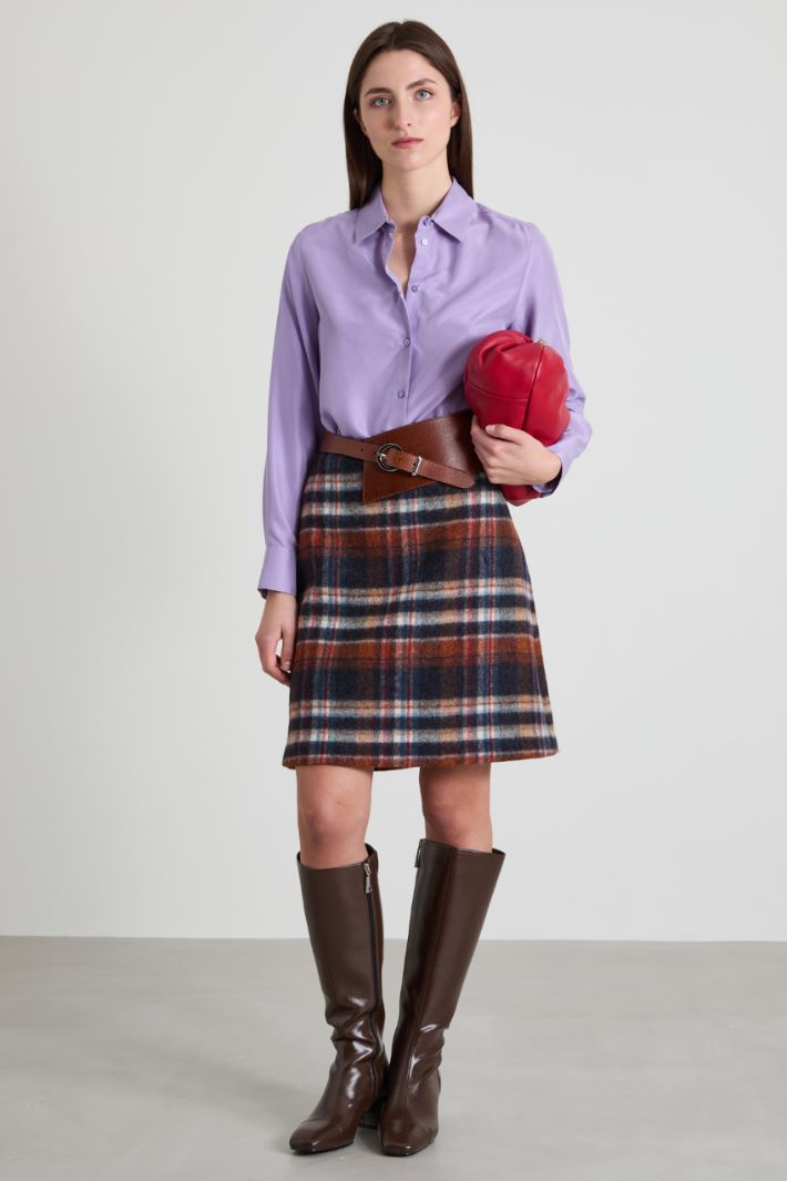 Camicia in seta lavata Intrend