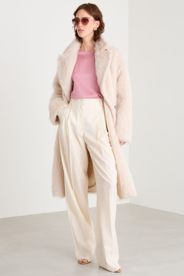 Stretch satin blouse Intrend
