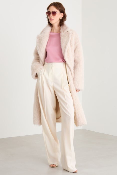 Stretch satin blouse Intrend