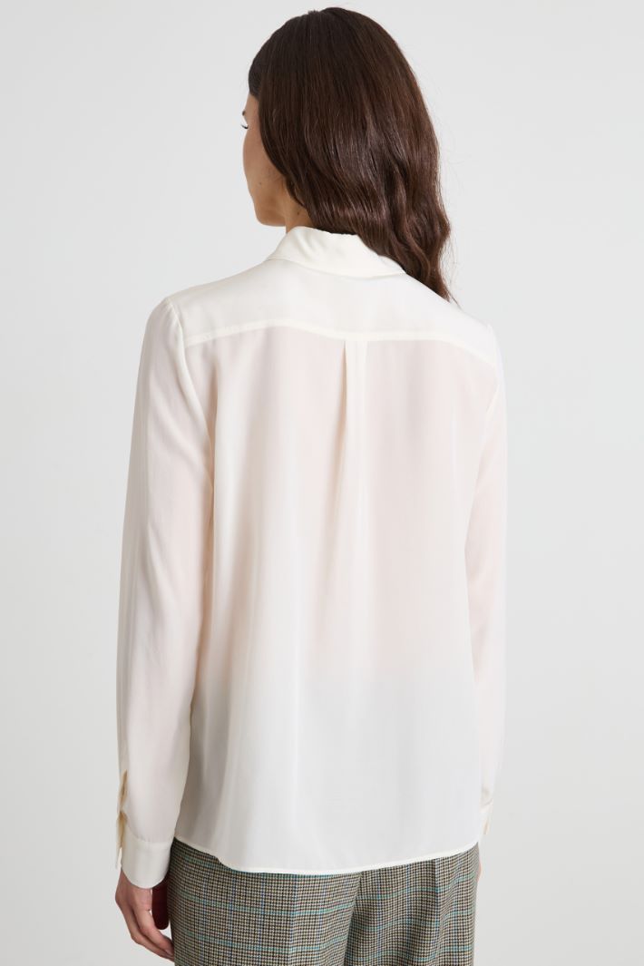 Crepe de chine shirt Intrend - 2