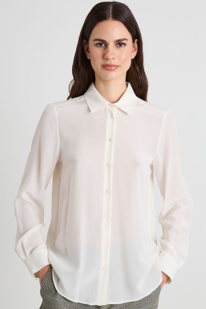 Crepe de chine shirt Intrend