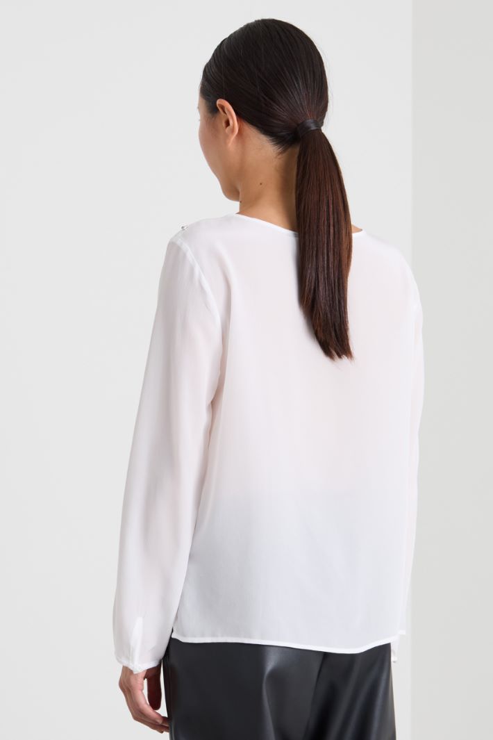 Pure silk blouse Intrend - 2