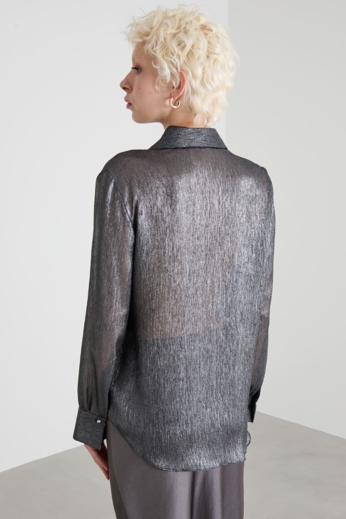 Shirt with scarf Intrend - 2