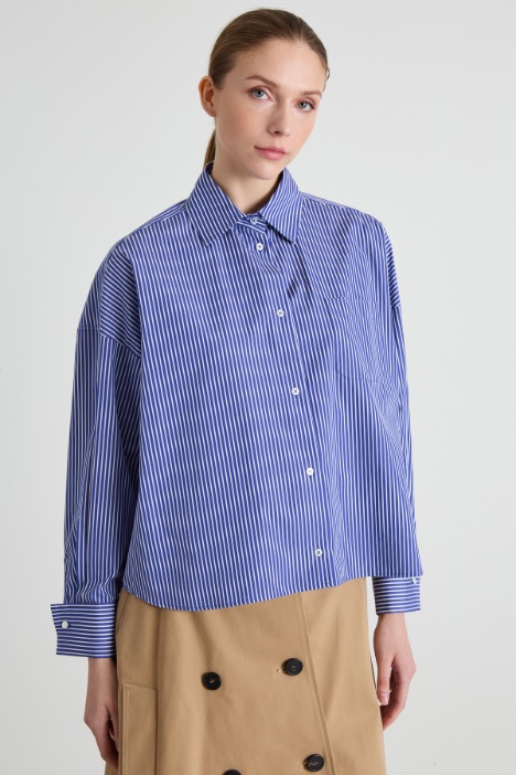 Camicia over in popeline Intrend