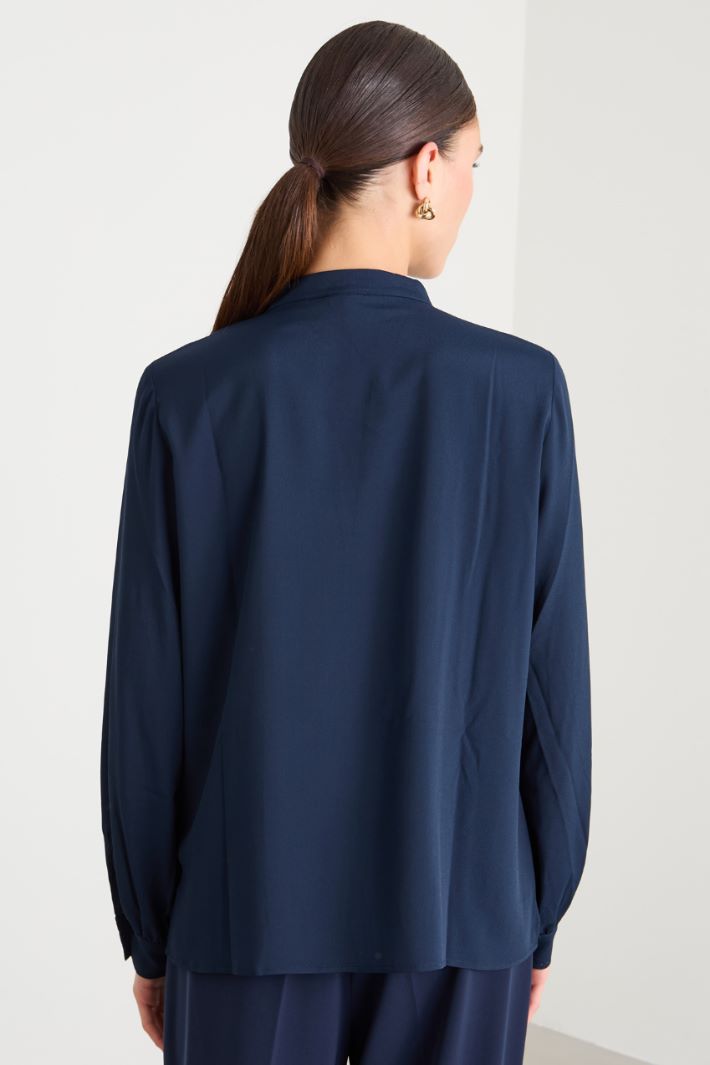 Pleated detailed blouse Intrend - 2