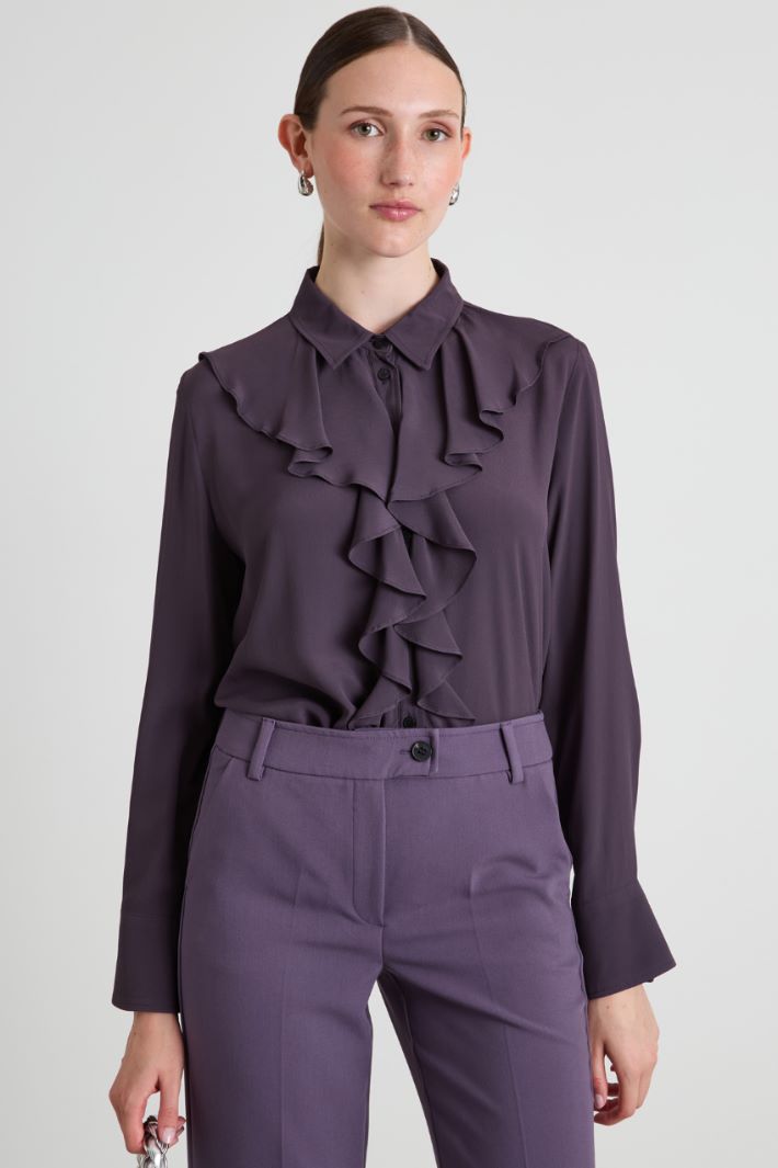 Ruffle shirt Intrend