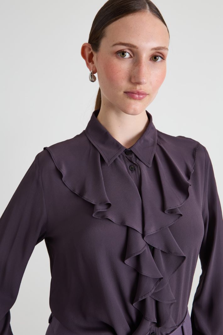 Ruffle shirt Intrend - 4