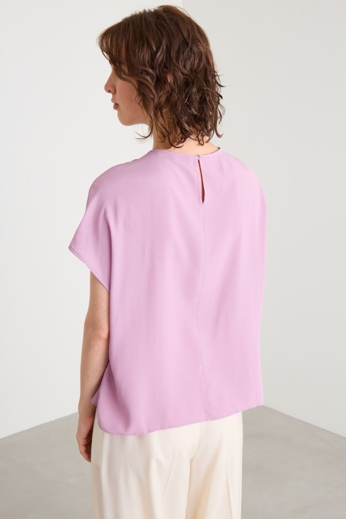 Crepe de chine blouse Intrend - 4