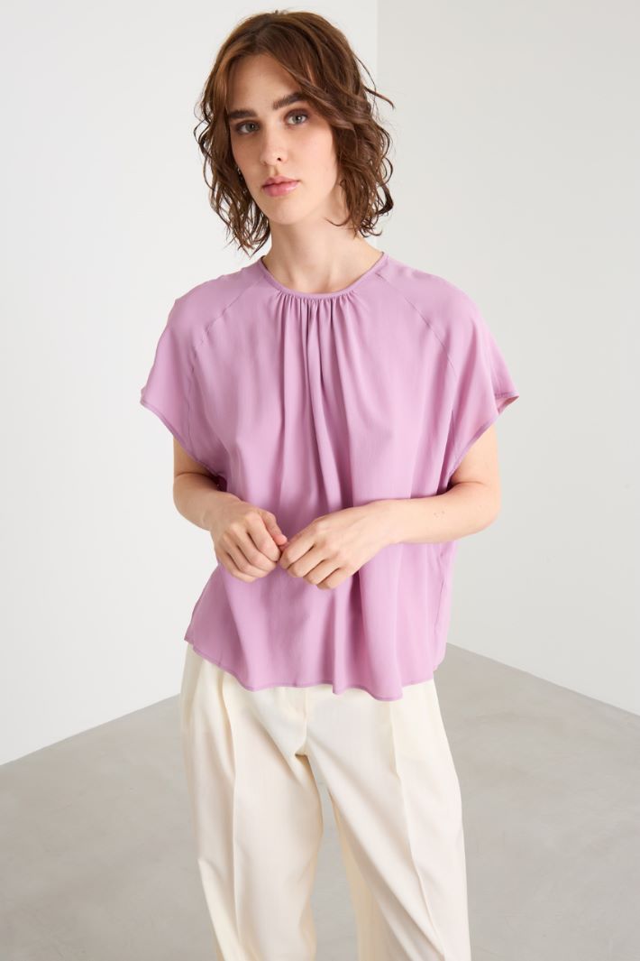 Crepe de chine blouse Intrend - 2