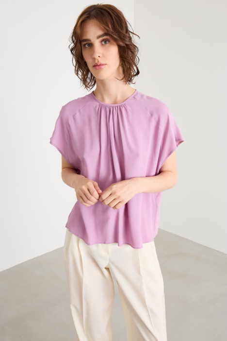 Crepe de chine blouse Intrend