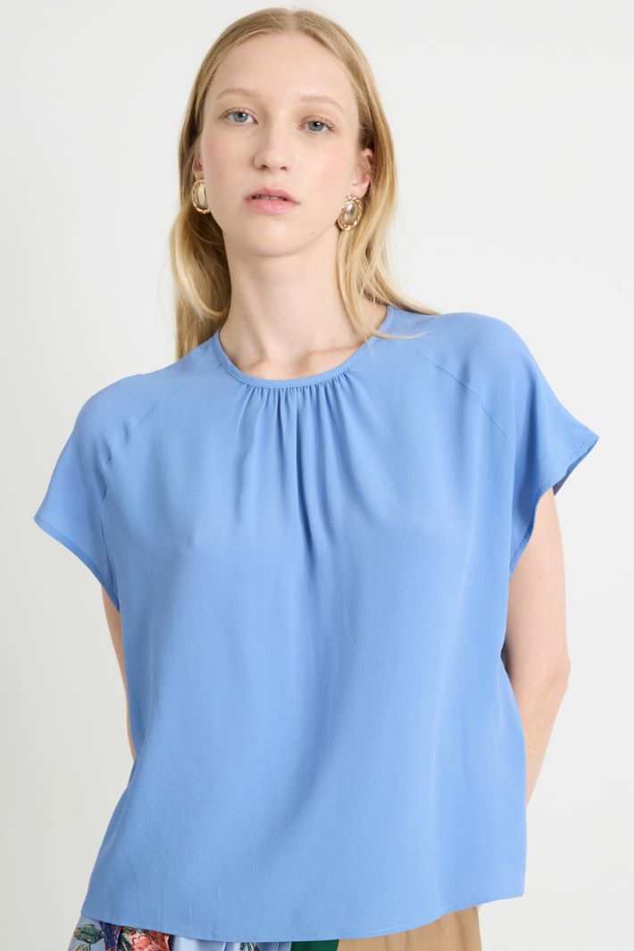 Crepe de chine blouse Intrend