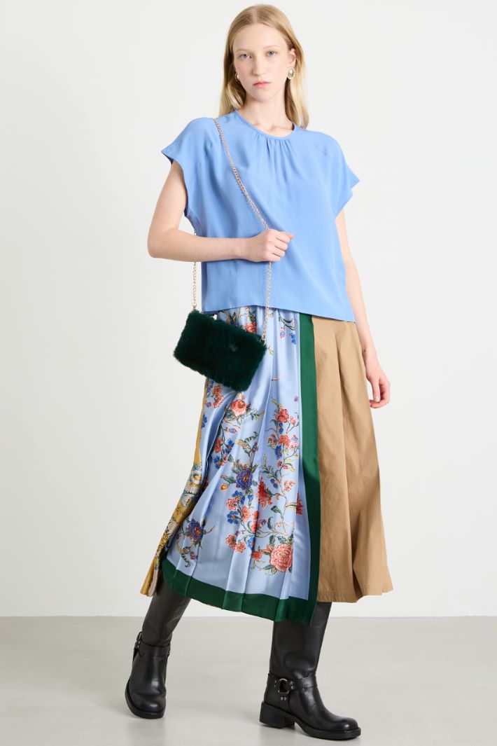 Crepe de chine blouse Intrend - 3