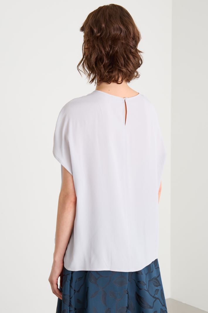 Crepe de chine blouse Intrend - 4