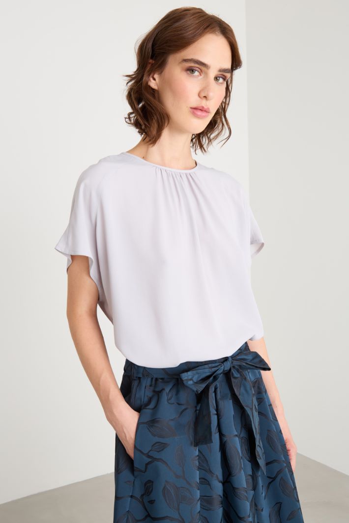 Crepe de chine blouse Intrend - 2