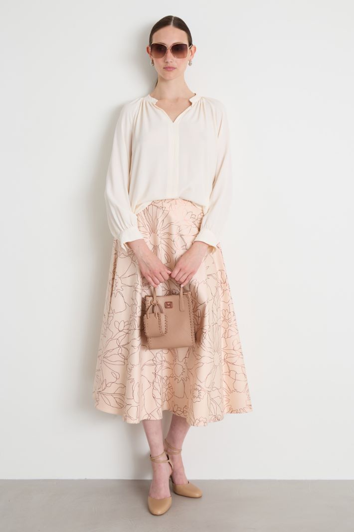 Blusa con arricciature Intrend - 3